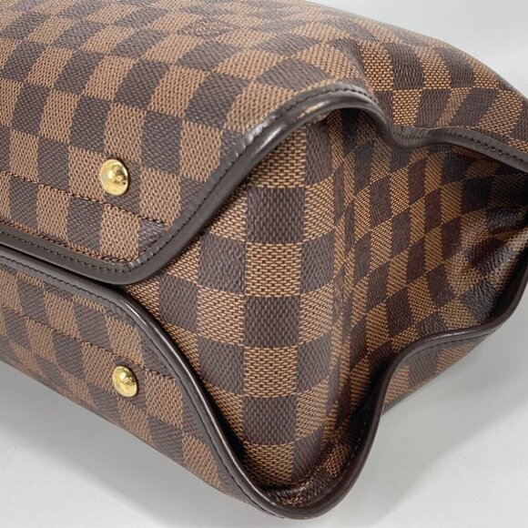 LOUIS VUITTON Damier Duomo Bag Crossbody Shoulder Bag Damier Canvas Brown - Picture 7 of 16